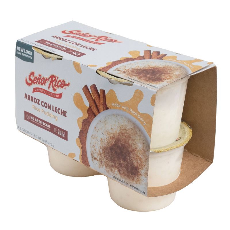 slide 2 of 4, Senor Rico Rice Pudding - 15oz/4ct, 15 oz, 4 ct