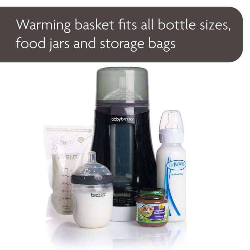 slide 6 of 8, Baby Brezza Bottle + Breast Milk Warmer, 1 ct