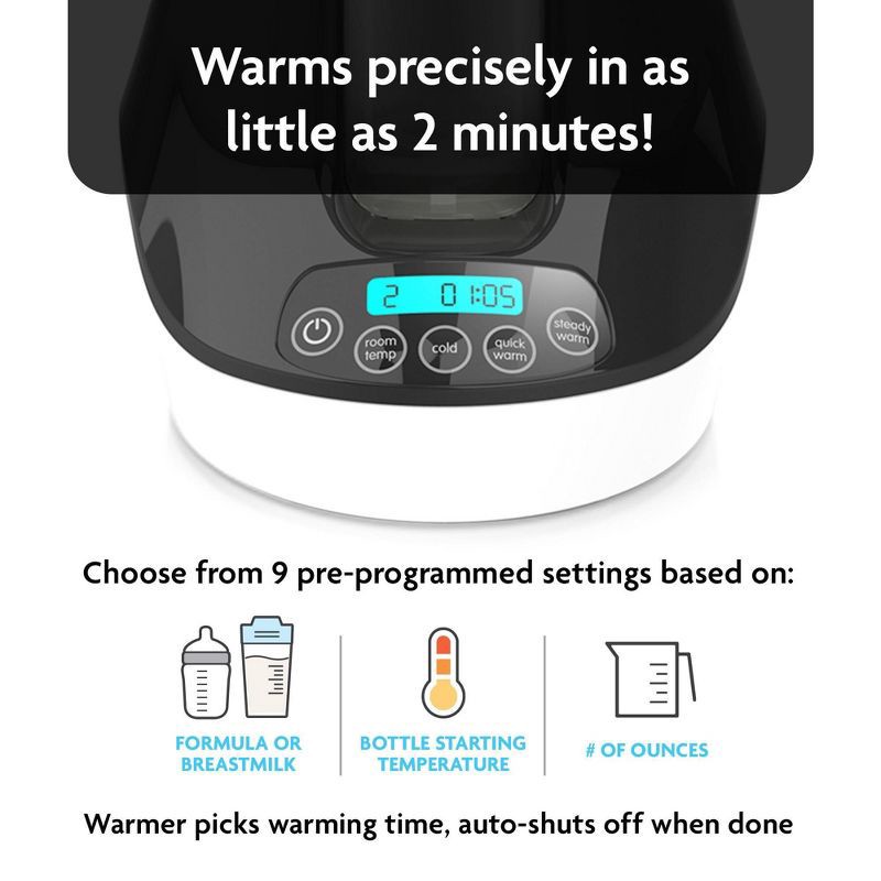 slide 8 of 8, Baby Brezza Bottle + Breast Milk Warmer, 1 ct