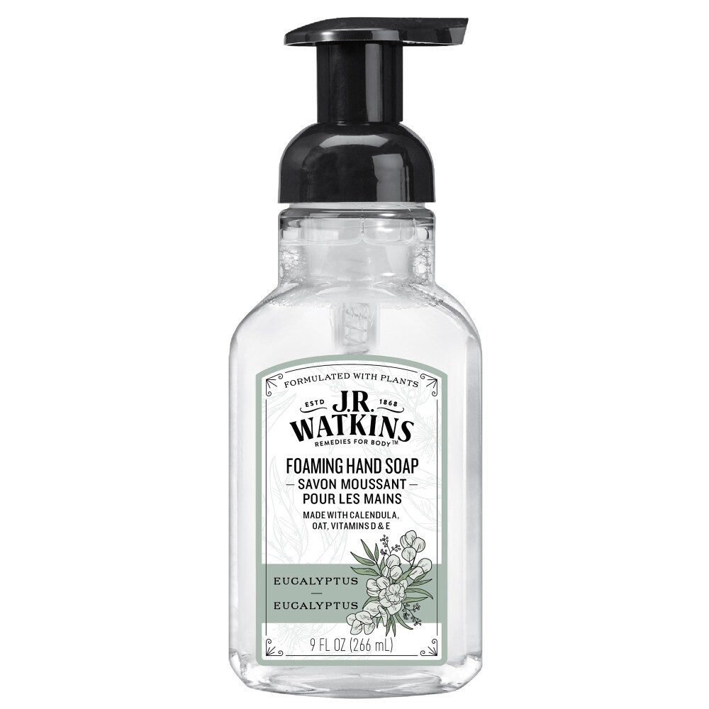 slide 1 of 2, J.R. Watkins™ Foaming Hand Soap - Eucalyptus, 9 fl oz