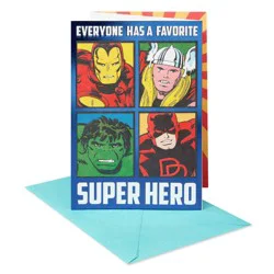 Carlton Cards Father's Day Card, Marvel