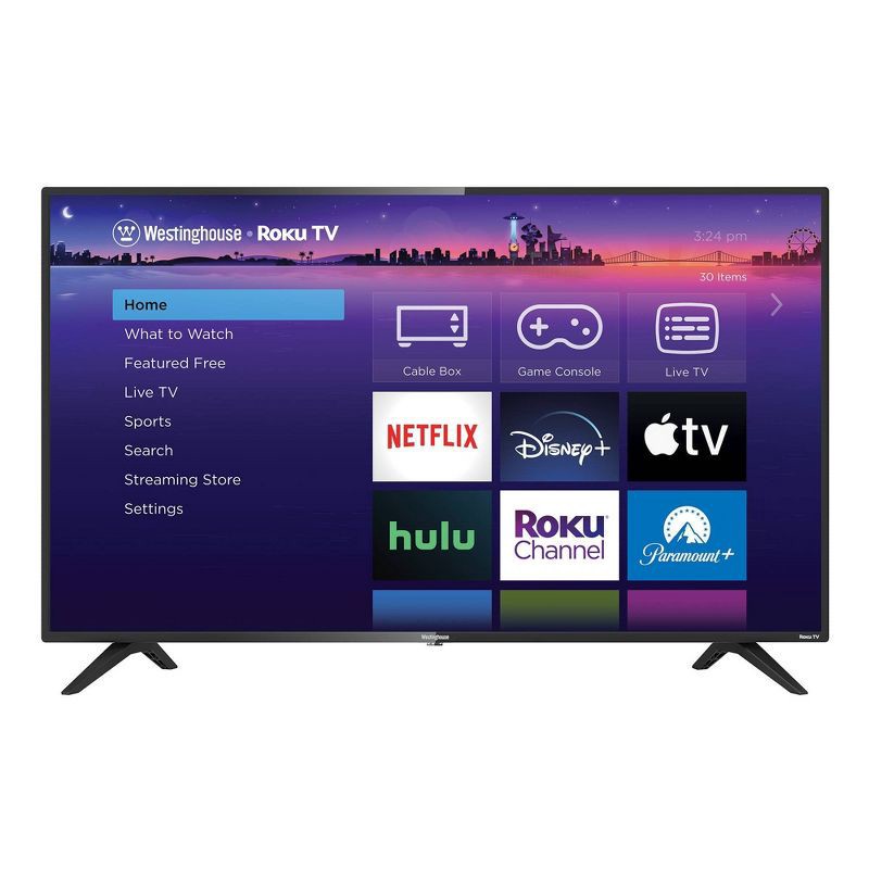 slide 1 of 13, Westinghouse 32" 720p Roku TV, 1 ct