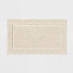 21"x34" Spa Plush Bath Rug Almond - Threshold™