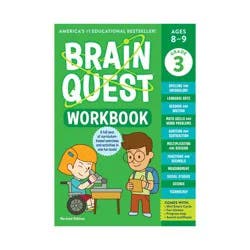 Brain Quest Workbook: 3rd Grade Revised Edition - (Brain Quest Workbooks) by Workman Publishing (Paperback)