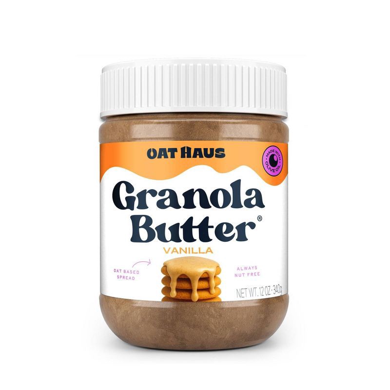 slide 1 of 7, Oat Haus Vanilla Granola Butter - 12oz, 12 oz