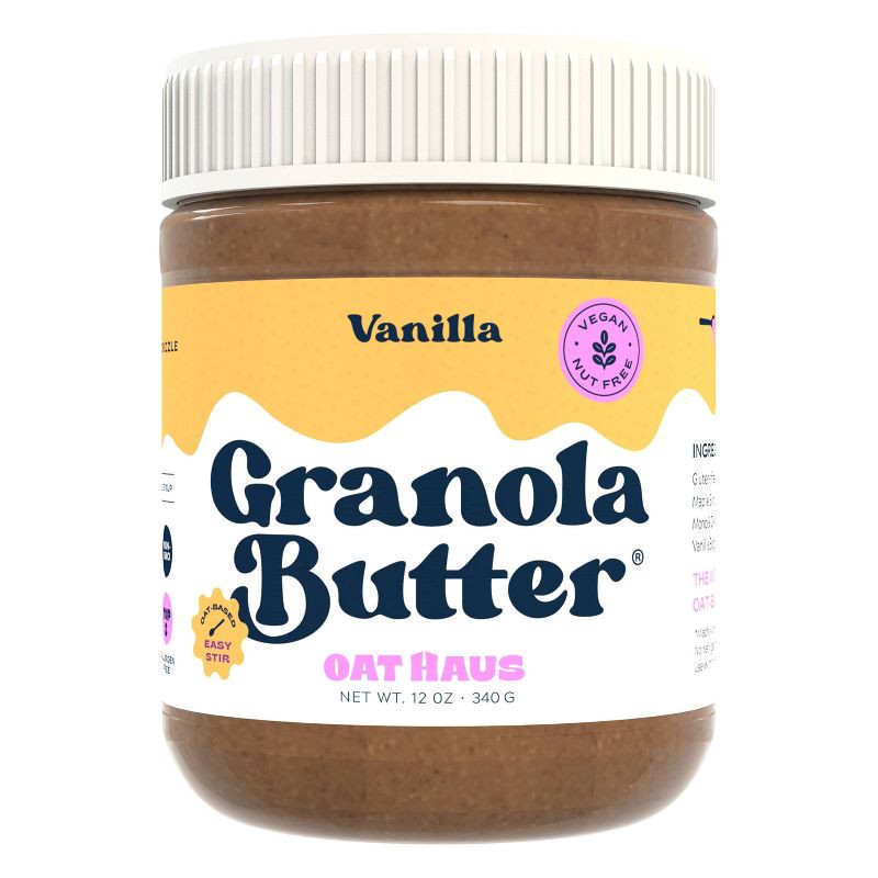 slide 1 of 6, Oat Haus Vanilla Granola Butter - 12oz, 12 oz