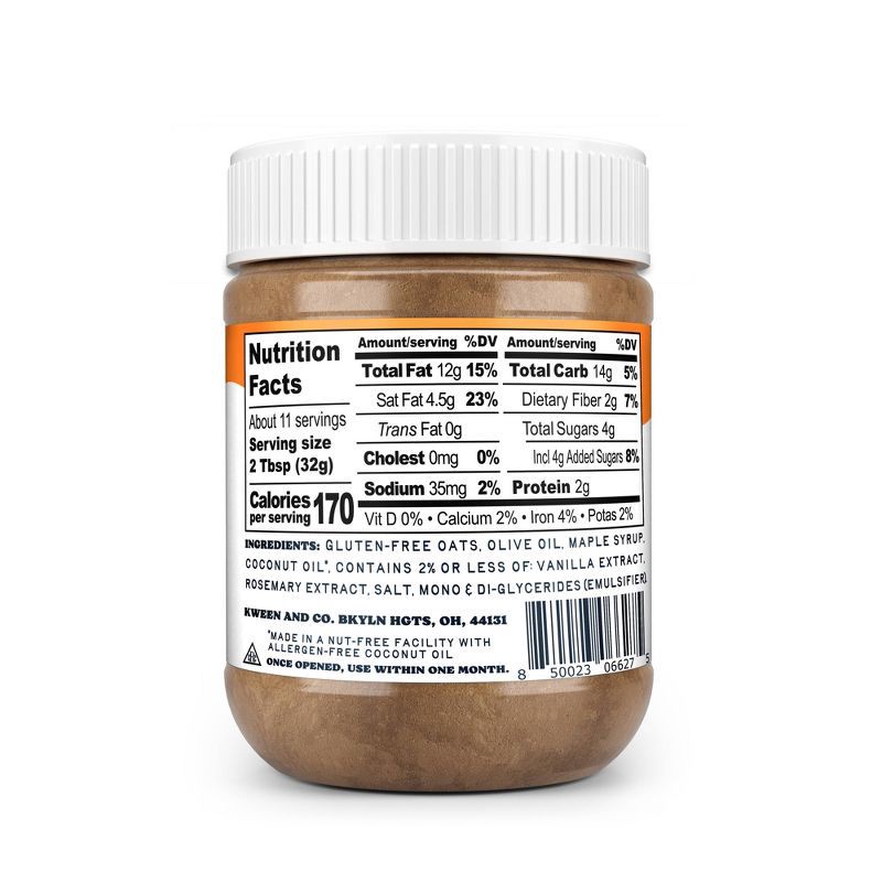 slide 7 of 7, Oat Haus Vanilla Granola Butter - 12oz, 12 oz