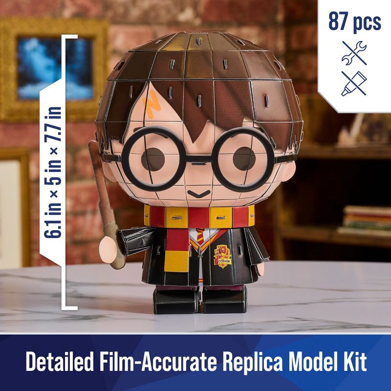 slide 9 of 9, 4D BUILD - Harry Potter Model Kit Puzzle 87pc, 87 ct