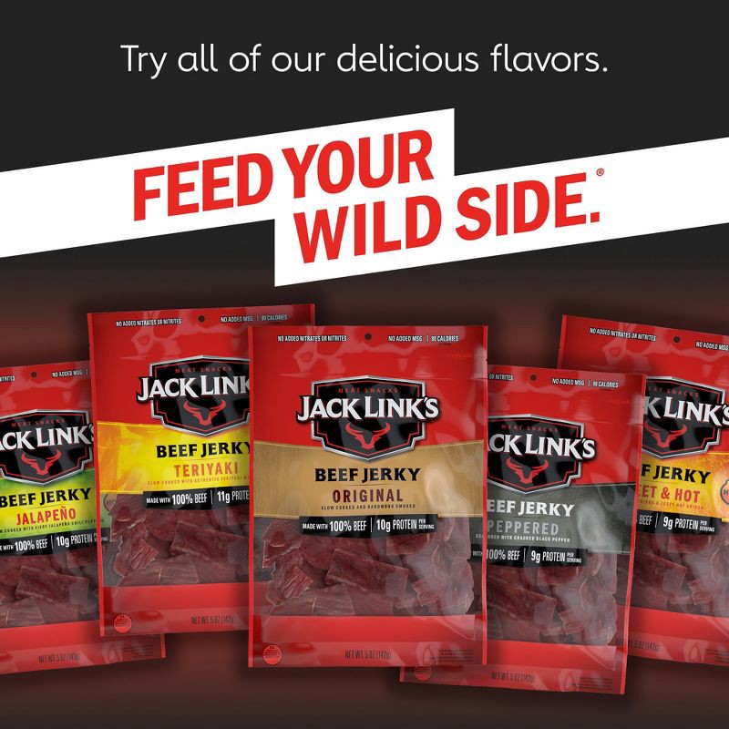 slide 4 of 7, Jack Link's Jack Links Tender Beef Bites Teriyaki - 2.6oz, 2.6 oz