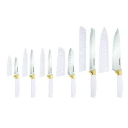 Farberware 12pc Cutlery Set White/Gold