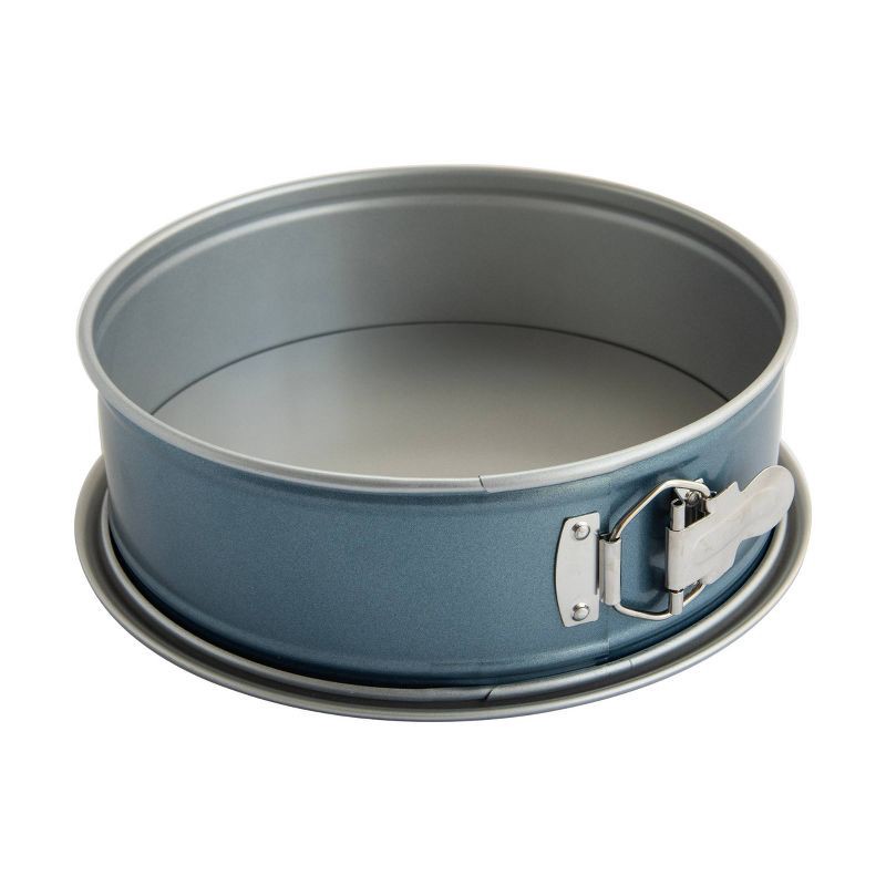 slide 1 of 7, Nordic Ware 9" Carbon Steel Spring Form Pan Blue: Nonstick Cheesecake Pan, 9 Inch, Hand Wash, Oven-Safe, 5-Year Warranty, 1 ct