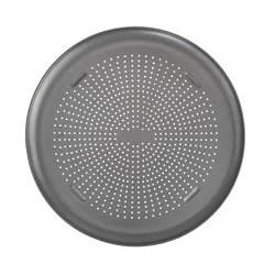 GoodCook 15.75" Large Nonstick Carbon Steel Ready Air Perfect Pizza Pan Gray: Round Oven Tray, Dishwasher-Safe