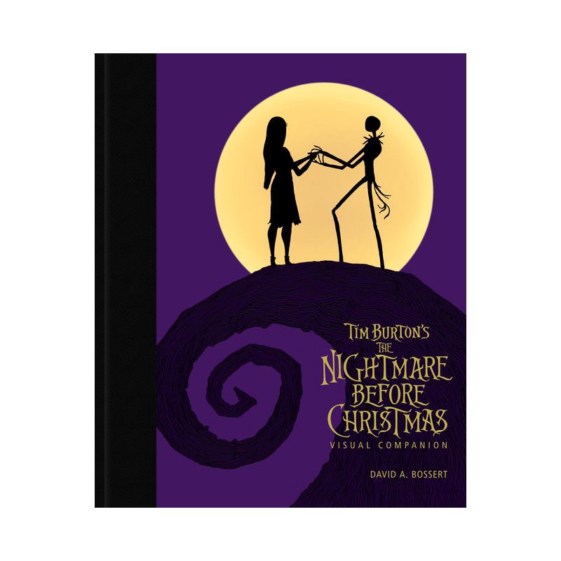 slide 1 of 1, Random House Tim Burton's the Nightmare Before Christmas Visual Companion (Commemorating 30 Y Ears) - (Disney Editions Deluxe) by David A Bossert (Hardcover), 1 ct