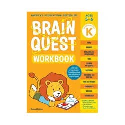 Brain Quest Workbook: Kindergarten Revised Edition - (Brain Quest Workbooks) by Workman Publishing (Paperback)