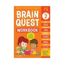 Brain Quest Workbook: 2nd Grade Revised Edition - (Brain Quest Workbooks) by Workman Publishing (Paperback)