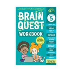 Brain Quest Workbook: 5th Grade Revised Edition - (Brain Quest Workbooks) by Workman Publishing (Paperback)