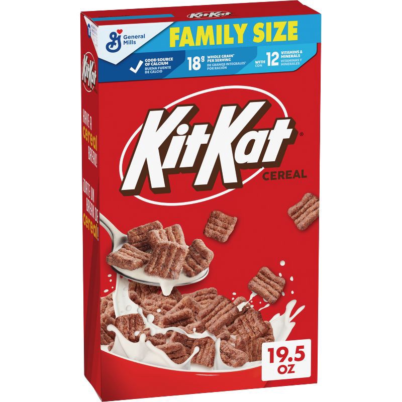 slide 1 of 10, General Mills Kit Kat Family Size Cereal - 19.5oz, 19.5 oz