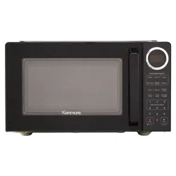 Kenmore 0.9 cu-ft Microwave - Black: Countertop, 900W, Child Lock, 6 Programs, Compact Size, 1-Year Warranty