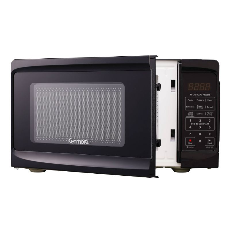 slide 5 of 7, Kenmore 0.7 cu-ft Microwave - Black, 1 ct