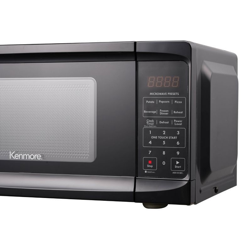 slide 7 of 7, Kenmore 0.7 cu-ft Microwave - Black, 1 ct