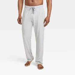 Men's Cotton Modal Knit Pajama Pants - Goodfellow & Co™ Heathered Gray M