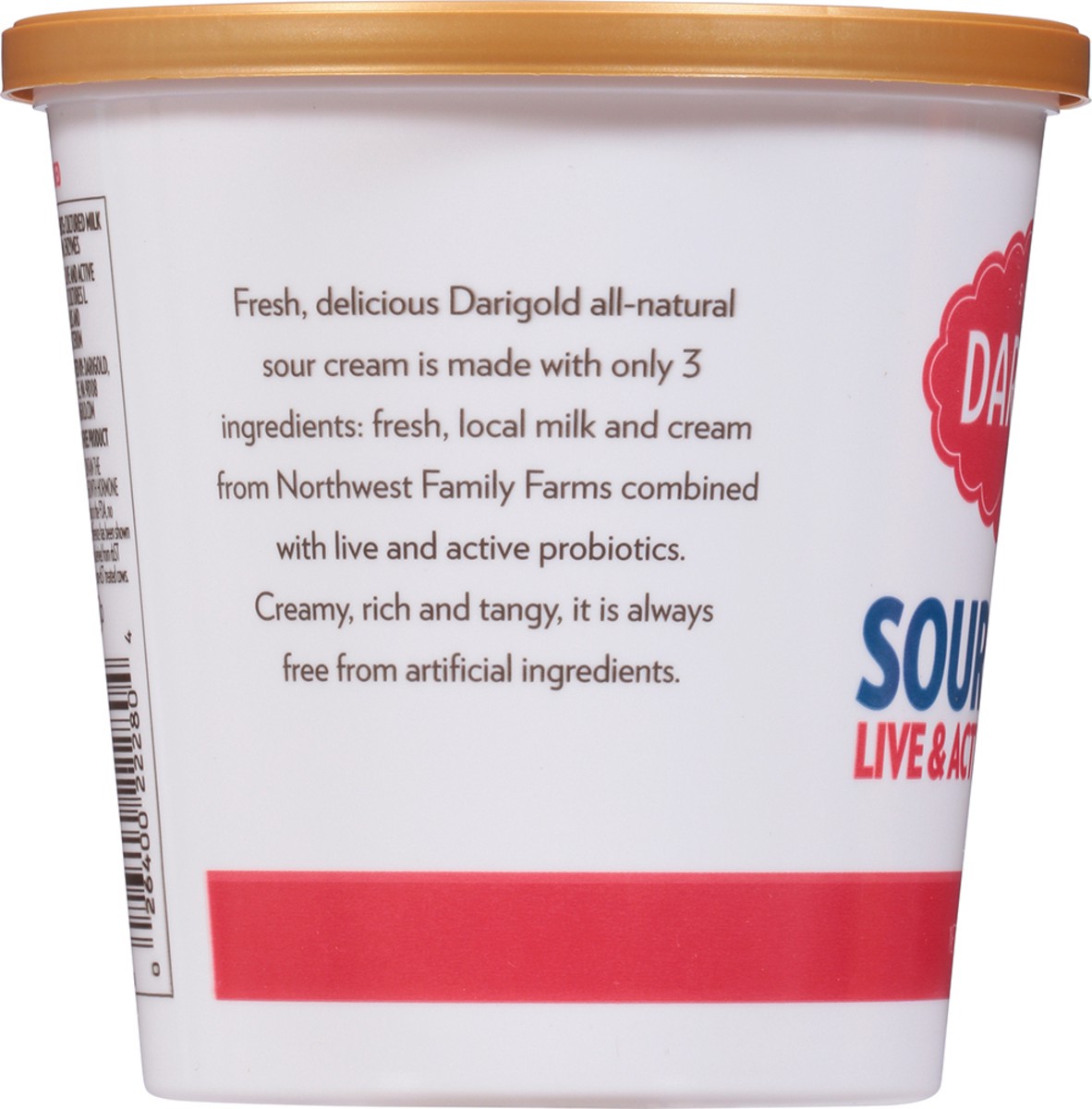 slide 6 of 9, Darigold Sour Cream 24 oz, 24 oz