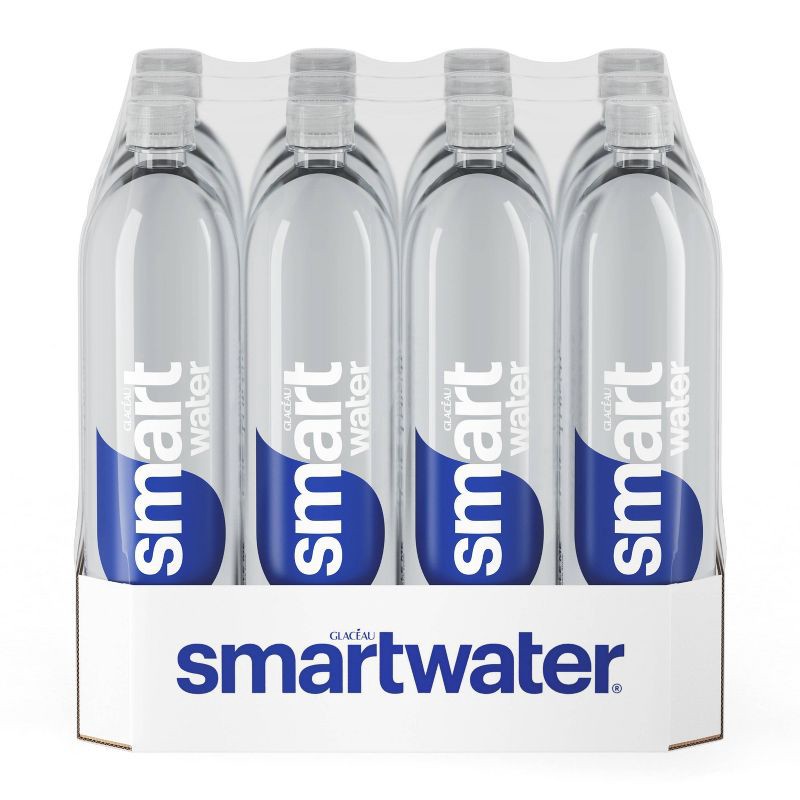 slide 3 of 10, Smartwater - 12pk/1L Bottles, 12 ct; 1 liter