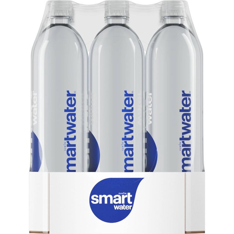 slide 7 of 10, Smartwater - 12pk/1L Bottles, 12 ct; 1 liter