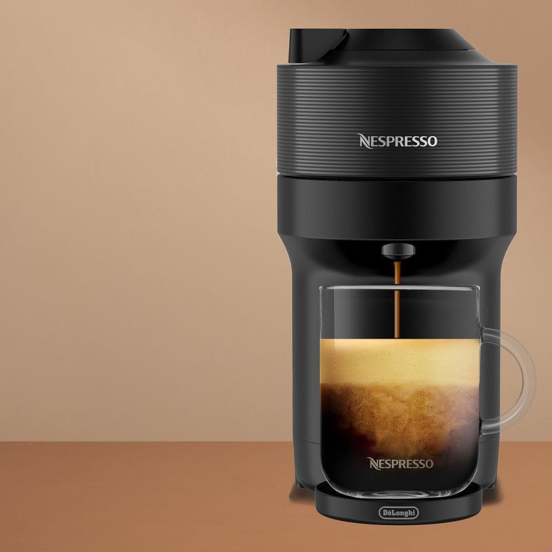 slide 9 of 10, Nespresso Vertuo Pop+ Coffee and Espresso Maker by De'Longhi, Liquorice Black: Nespresso Machine with 12 Pods, Auto Shut-Off, 1 ct