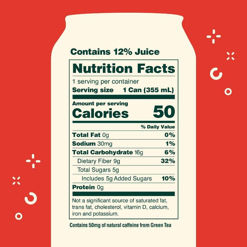 slide 3 of 7, OLIPOP Cherry Cola Prebiotic Soda - 4ct/12 fl oz Cans, 4 ct; 12 fl oz