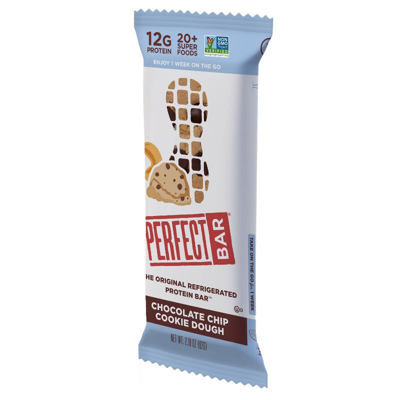 slide 11 of 18, Perfect Bar Dark Chocolate Chip Cookie Dough Protein Bar - 2.18oz, 2.18 oz