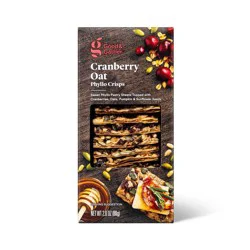 Cranberry Oat Phyllo Crisps - 2.8oz - Good & Gather™