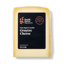 Signature Cave Aged Gruyere Cheese - 7oz - Good & Gather™