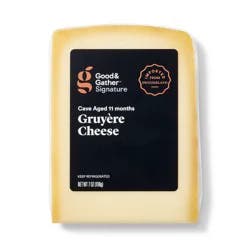 Signature Cave Aged Gruyere Cheese - 7oz - Good & Gather™