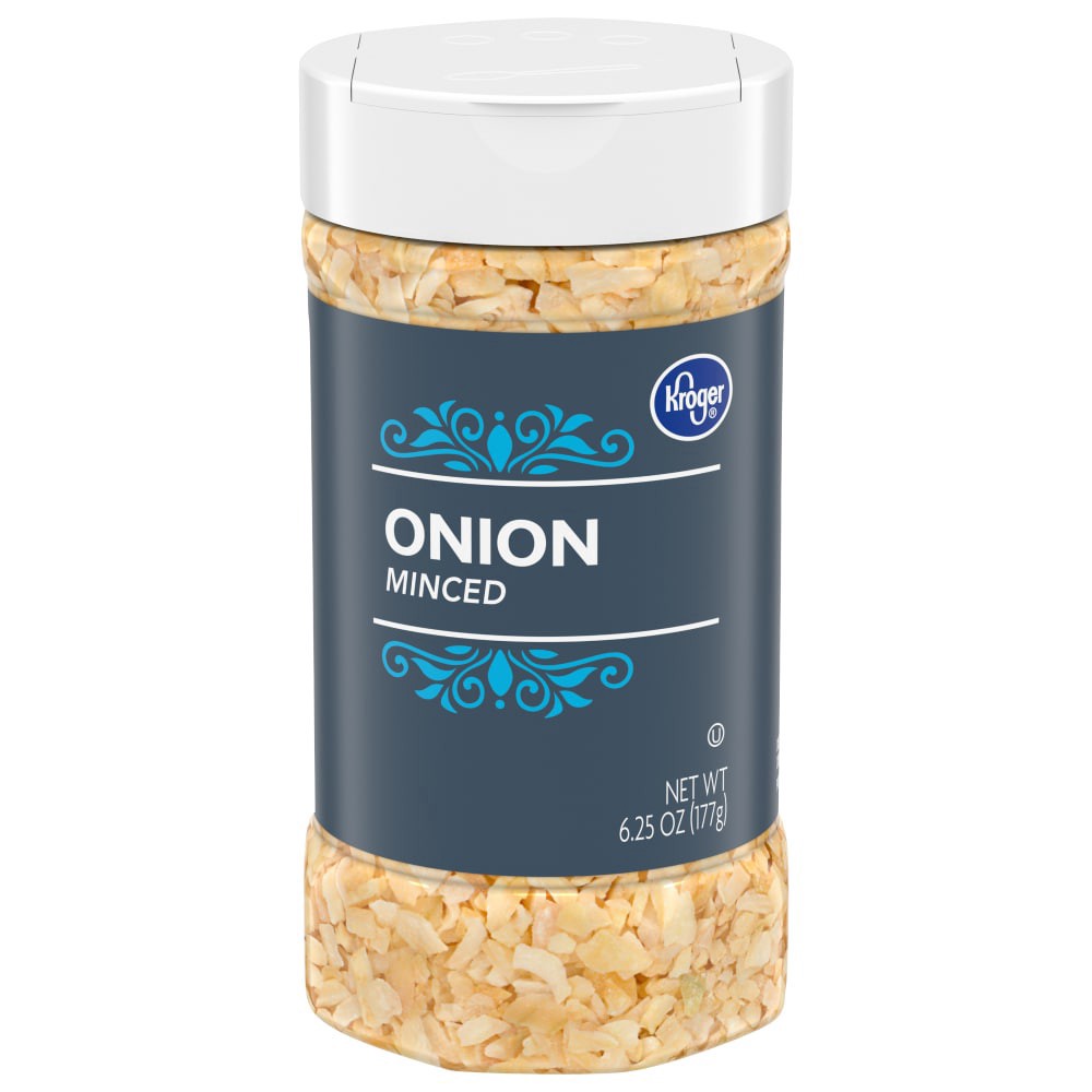 slide 2 of 2, Kroger Minced Onions, 6.25 oz