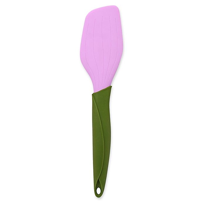 slide 1 of 4, Zeal Reflecting Nature Silicone Spatula - Magnolia Pink, 1 ct