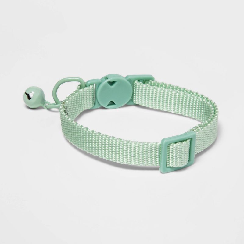 slide 2 of 3, Cat Collar - Blue - Boots & Barkley™, 1 ct