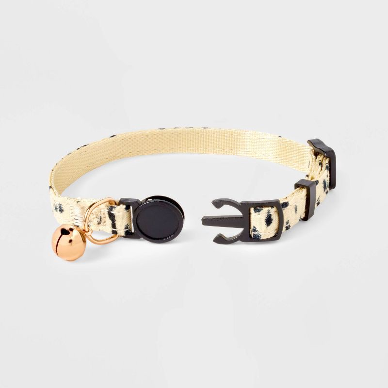 slide 3 of 4, Animal Print Adjustable Cat Collar - Boots & Barkley™, 1 ct