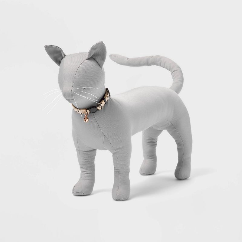slide 4 of 4, Animal Print Adjustable Cat Collar - Boots & Barkley™, 1 ct