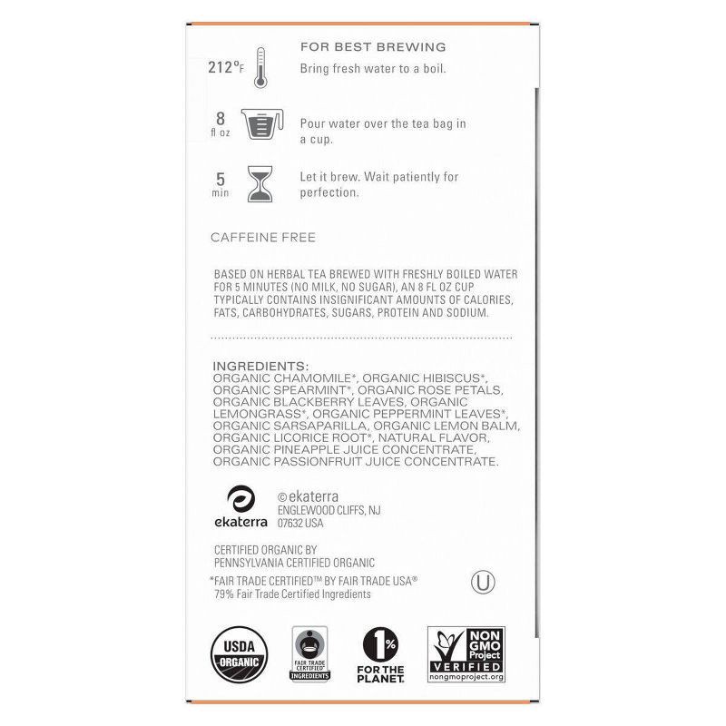 slide 3 of 9, TAZO TB Organic Calm Chamomile - 16ct, 16 ct