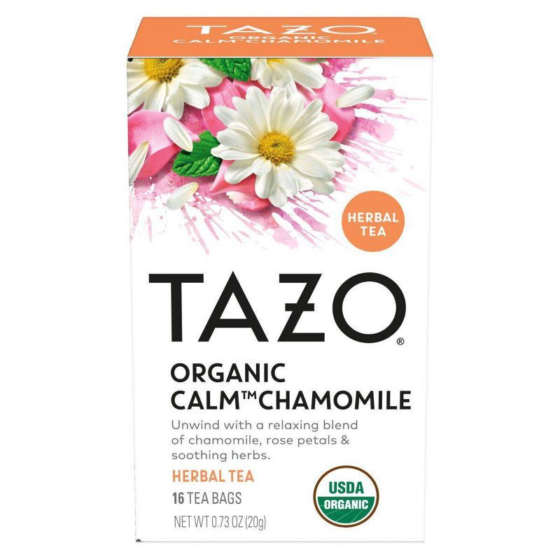 slide 1 of 4, TAZO TB Organic Calm Chamomile - 16ct, 16 ct