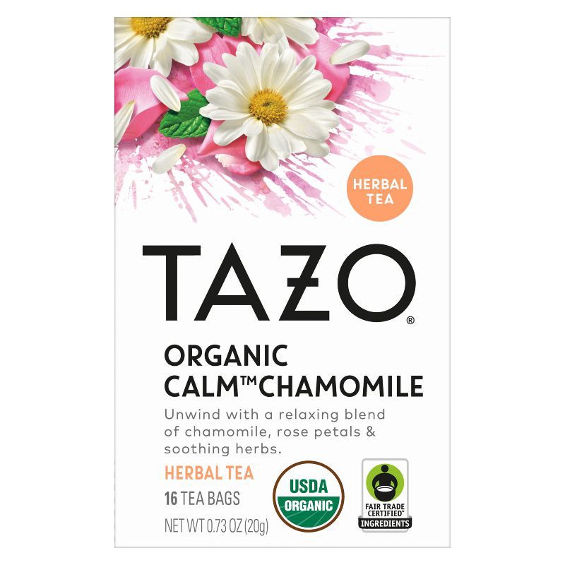 slide 9 of 9, TAZO TB Organic Calm Chamomile - 16ct, 16 ct