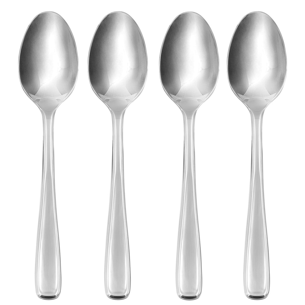 slide 1 of 1, Dash of That Sean Demi-Tasse Spoon Set - Silver, 4 ct