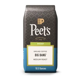 Peet's Coffee Decaf Big Bang Medium Roast Ground Coffee - 10.5oz