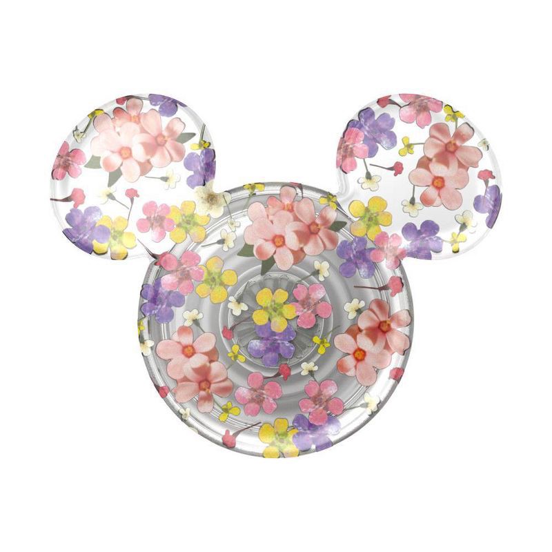 slide 2 of 5, PopSockets PopGrip Cell Phone Grip & Stand - Flowers Mickey Mouse, 1 ct