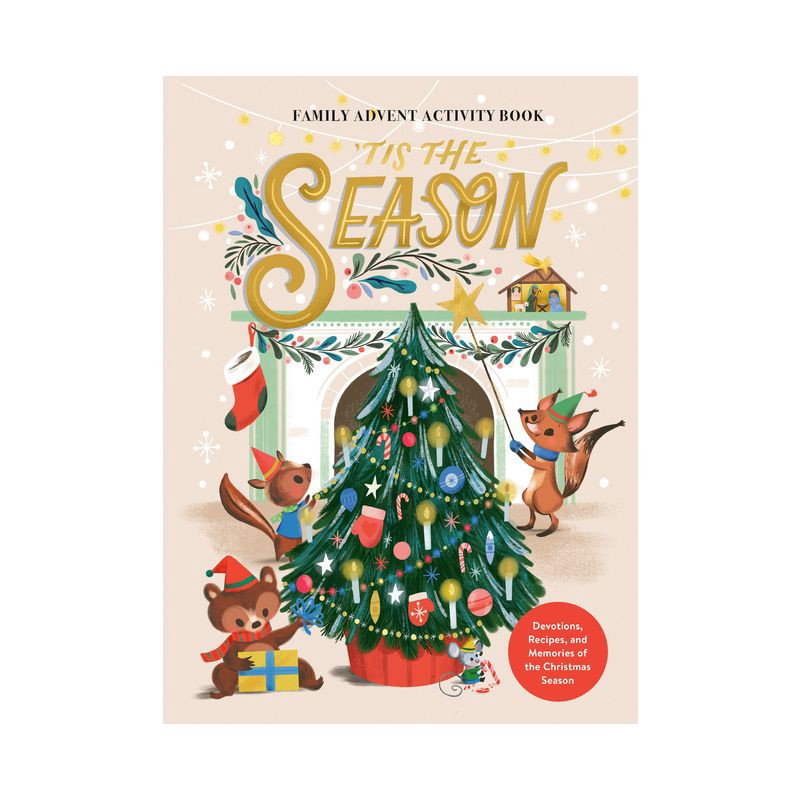 slide 1 of 1, Random House 'Tis the Season Family Advent Activity Book - by Ink & Willow (Hardcover), 1 ct