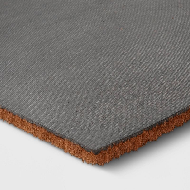 slide 2 of 4, 1'4"x2'4" Hello Friends Rectangular Outdoor Door Mat Multicolor - Room Essentials™, 1 ct