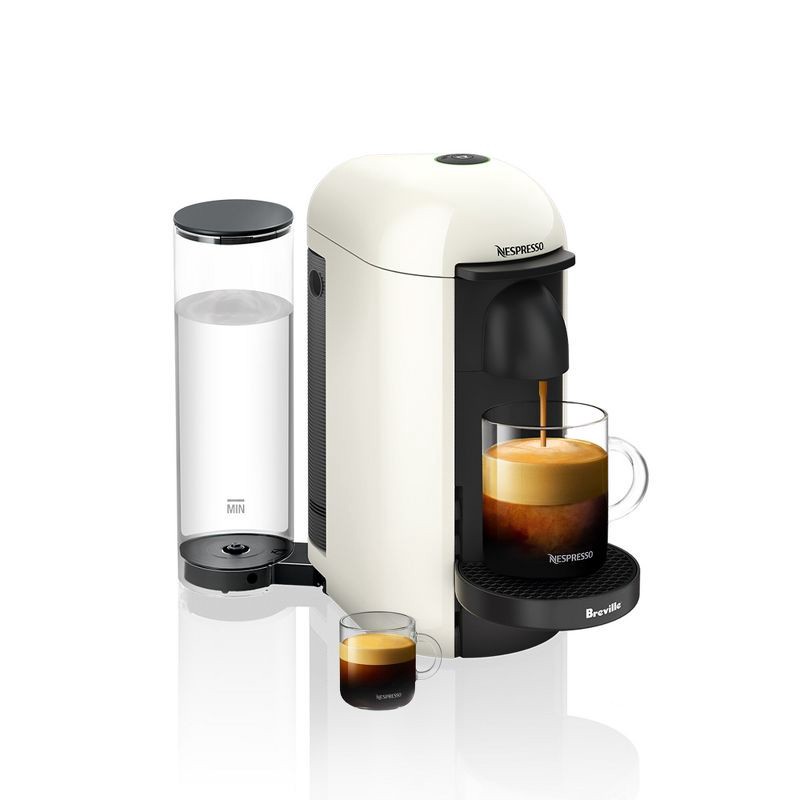 slide 1 of 9, Nespresso VertuoPlus Single-Serve Coffee Maker and Espresso Machine by Breville, White - Hearth & Hand™ with Magnolia, 1 ct