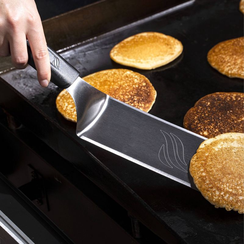 slide 3 of 4, Blackstone 5550 2pc GE Long Spatula: Stainless Steel, Dishwasher-Safe, Heat-Resistant Handle, Outdoor Grill Tools, 2 ct
