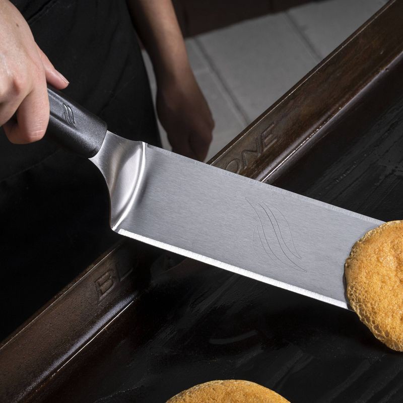 slide 4 of 4, Blackstone 5550 2pc GE Long Spatula: Stainless Steel, Dishwasher-Safe, Heat-Resistant Handle, Outdoor Grill Tools, 2 ct